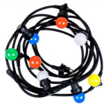 CORDON 10 LAMPE E27 NOIR – Image 3