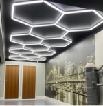 LED HEXAGONALE 620W 14 HEXAGONE + CONTOUR 6500K
