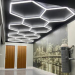LED HEXAGONALE 620W 14 HEXAGONE + CONTOUR 6500K