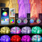 RGB RUBAN LED 10 M USB SMART, BLUETOOTH CONTROL + TÉLÉCOMMANDE+APLLICATION – Image 2