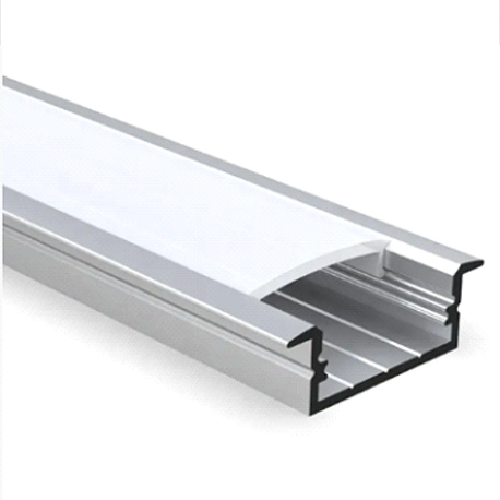 PROFILE PORTE LED ENCASTRE 2M ALUMINIUM PROFILÉ METALIQUEPORTE LED ENCASTRE 2M ALUMINIUM – Image 1