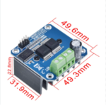 BTS7960B DC Motor Driver 43A H-Bridge Drive PWM For Arduino – Image 4