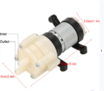 Mini Pompe à Eau 6-12V DC Moteur R385 – Image 4