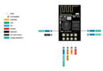 Module Émetteur-Récepteur Wi-Fi ESP-01  ESP8266 – Image 2