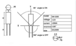 Capteur d’angle d’inclinaison et vibration SW-520D – Image 3