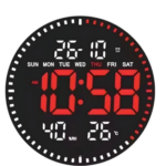 Horloge murale numérique LED avec Télécommande JH-2860