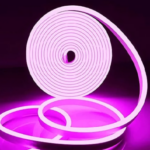 Bande LED Néon Flexible 6*12mm étanche 12V ROSE 5M