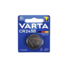 PILE ELECTRONIQUE BOUTON LITHIUM VARTA CR2450
