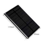 Mini Panneaux Solaire 12V AZAVA