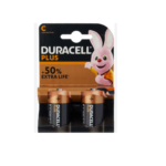 2X PILES ALCALINES DURACELL PLUS POWER TYPE