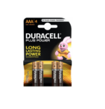 PILES ALCALINE DURACELL PLUS POWER AAA