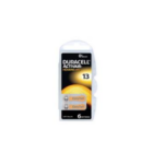 6X PILES DURACELL HEARING AID ZA13 PR48 1.4V