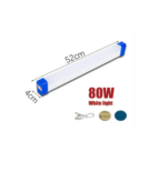 Tube LED rechargeable de 52 cm 80W Éclairage de secours