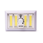 Interrupteur mural sans fil à piles LED COB
