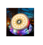 Guirlande LED Rétractable et Rechargeable 3000k+RGB 10M