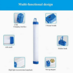 Tube LED rechargeable de 52 cm 80W Éclairage de secours – Image 2