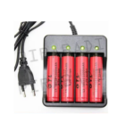 Chargeur Intelligent 4 Slots Pour Piles 4X18650 – Image 2