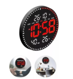 Horloge murale numérique LED avec Télécommande JH-2860 – Image 4