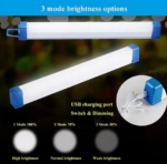 Tube LED rechargeable de 52 cm 80W Éclairage de secours – Image 4