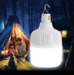 Ampoule LED Portable, Lampe Rechargeable pour marché Nocturne, Camping – Image 3