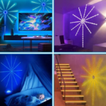 Éclairage LED Mural en Étoile RGB – Contrôle App & Télécommande – Image 4