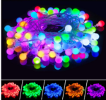 Guirlande lumineuse LED en forme de boule – Image 2