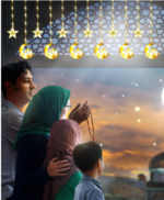 VICTERR Guirlande lumineuse Ramadan - Décoration Aïd Mubarak – Image 2