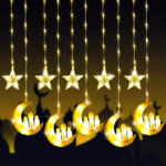 VICTERR Guirlande lumineuse Ramadan - Décoration Aïd Mubarak