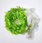 Guirlande lumineuse de feuilles vertes de lierre artificiel – Image 2