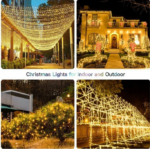 Guirlande de fête lumineuse décorative étanche fil multifonction 10 m - Jaune – Image 2