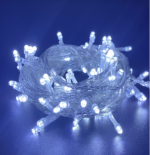 Kit 100 LED noël guirlande de fête lumineuse décoratif Fil multifonction 10m - Blanc
