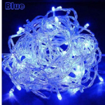 Guirlande de fête lumineuse décoratif – Bleu – 10 M