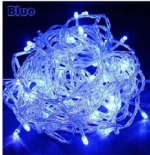 Guirlande de fête lumineuse décoratif – Bleu – 10 M