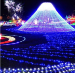 Guirlande de fête lumineuse décoratif – Bleu – 10 M – Image 2