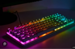 Clavier Gaming  LED RGB - Blanc Noir avec souris RGB gaming gratuite – Image 3