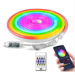Bande Neon Flexible LED GAMING 5M Étanche RGB SMART  USB
