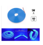 Bande LED Néon Flexible 6*12mm étanche 12V  Blue 5M