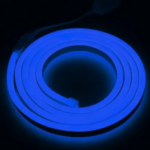 Bande LED Néon Flexible 6*12mm étanche 12V  Blue 5M – Image 4
