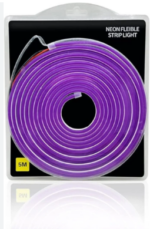 Bande LED Néon Flexible 6*12mm étanche 12V VIOLET 5M – Image 2