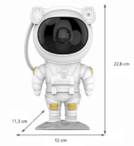 Projecteur Astronaute LED effet laser + nuage  cloud Grand modèle – Image 3