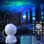 Projecteur Ciel Etoile, Astronaute Mini LED effets laser+ nuage – Image 2