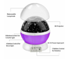 Lampe De Projection Décoratif  LED Étoilée Rotative Veilleuse Star Master GALAXY – Image 3