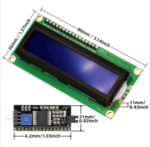 AFFICHEUR LCD I2C 2X16 VERT – Image 2