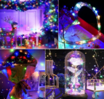 Guirlandes lumineuses  10M Fil de cuivre, Multicolore – Image 3