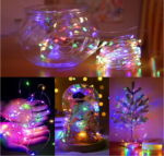 Guirlandes lumineuses  10M Fil de cuivre, Multicolore – Image 2