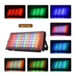 Projecteur LED  SLIM 50W - RGB  Rouge Vert Bleu avec mixage de plusieurs  couleur220V