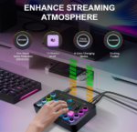 Mini-Mixeur Audio Professionnel  GAMING /STREAMING "Live Sound Card RGB – Image 3