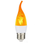 Lampe à Flamme effet réelle 7w LED  E27