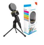🎙️Microphone setup filaire  avec Trépied et Réduction de Bruit