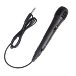 Microphone Dynamique Filaire noir
